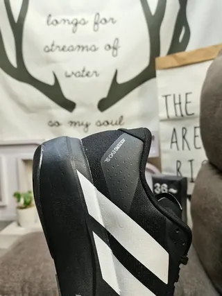 Adidas Black White Low-Top Mesh Upper Lifestyle Sneakers 3