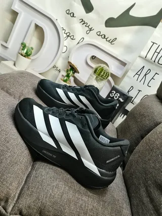 Adidas Black White Low-Top Mesh Upper Lifestyle Sneakers 7