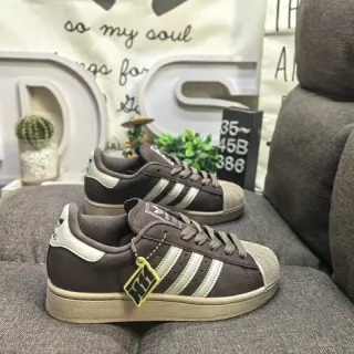 Adidas Brown Beige Low-Top Cupsole Lifestyle Sneakers