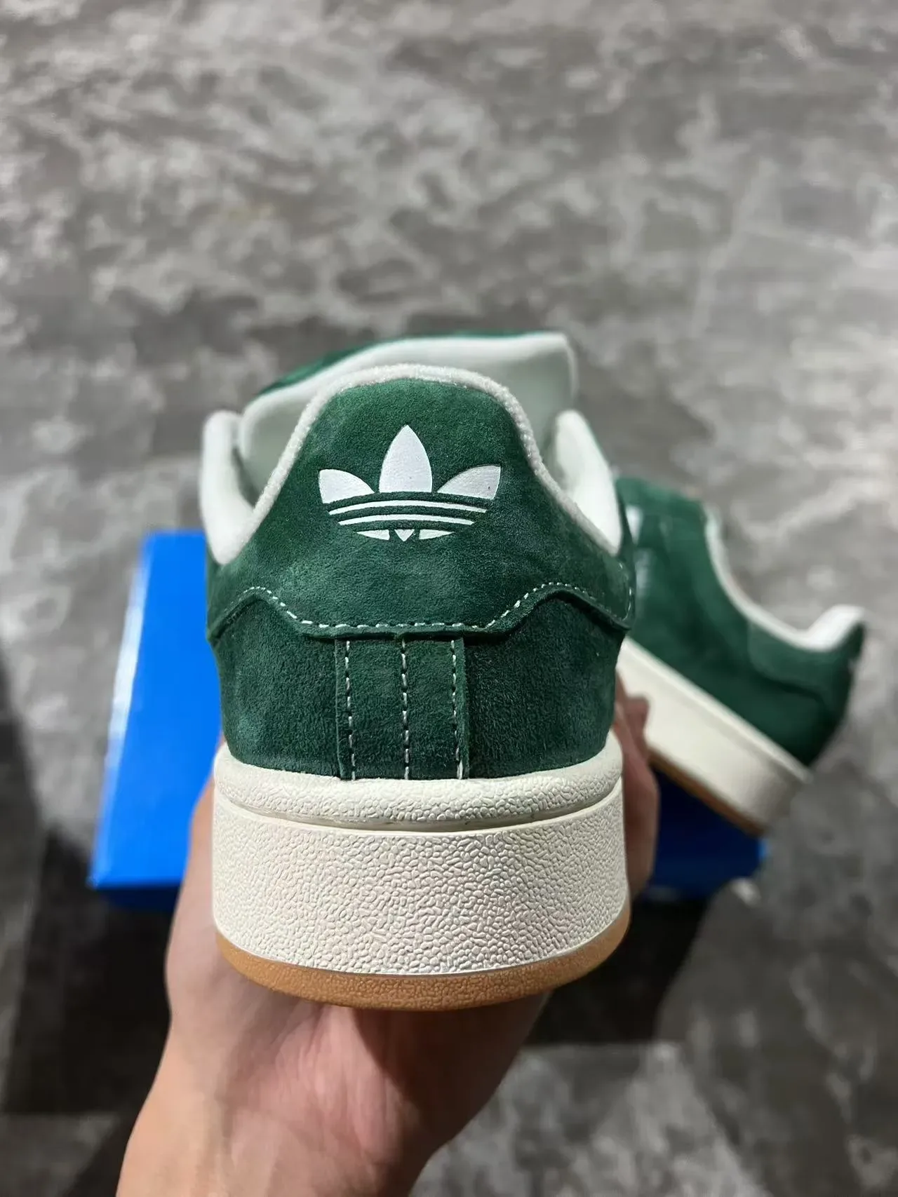 Adidas Campus Green Suede Lifestyle Sneakers 8