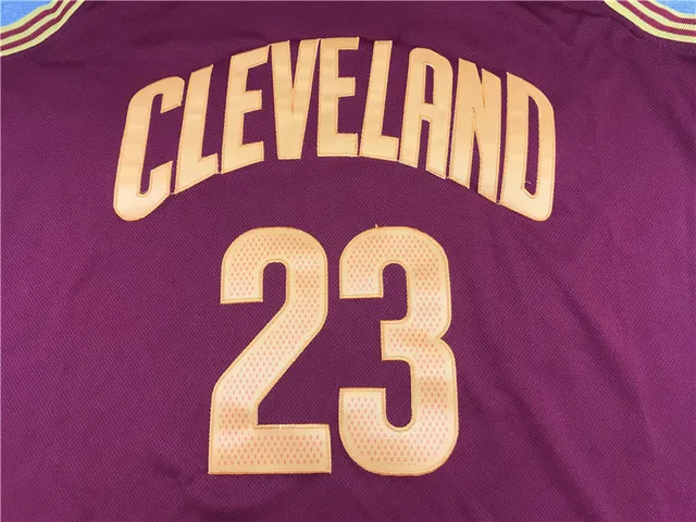 Adidas Cleveland Cavaliers LeBron James Wine Red Jersey 4