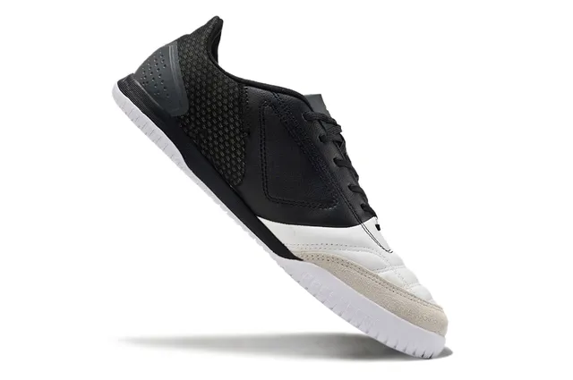 Adidas Copa Black White Low-Top Mesh-and-Leather Upper Indoor Soccer Shoes 3