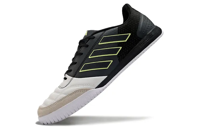Adidas Copa Black White Low-Top Mesh-and-Leather Upper Indoor Soccer Shoes 4