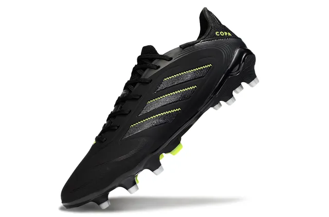 Adidas Copa Pure Black and Neon Lime Firm-Ground Soccer Shoes 3