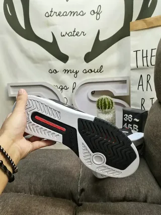Adidas Drop Step White Gray Red Black Lifestyle Sneakers 4