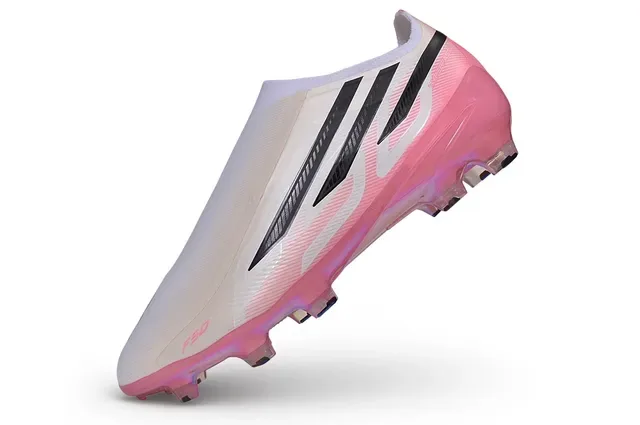 আদিদাস F50 ইরিডিসেন্ট পিঙ্ক Sock-Fit Firm-Ground সকার জুতা 3
