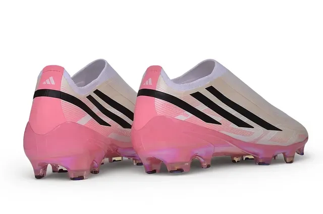 আদিদাস F50 ইরিডিসেন্ট পিঙ্ক Sock-Fit Firm-Ground সকার জুতা 5