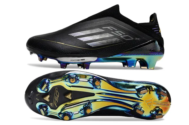 Adidas F50 Lightstrike Pro Black Holographic Firm-Ground Soccer Shoes 5