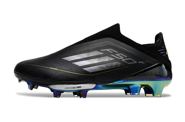 Adidas F50 Lightstrike Pro Black Holographic Firm-Ground Soccer Shoes 8