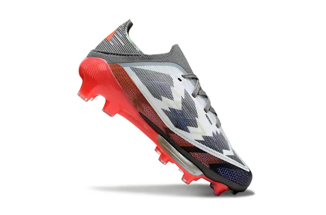 Adidas F50 Lightstrike Pro Red Gray Black Firm-Ground Soccer Shoes 7