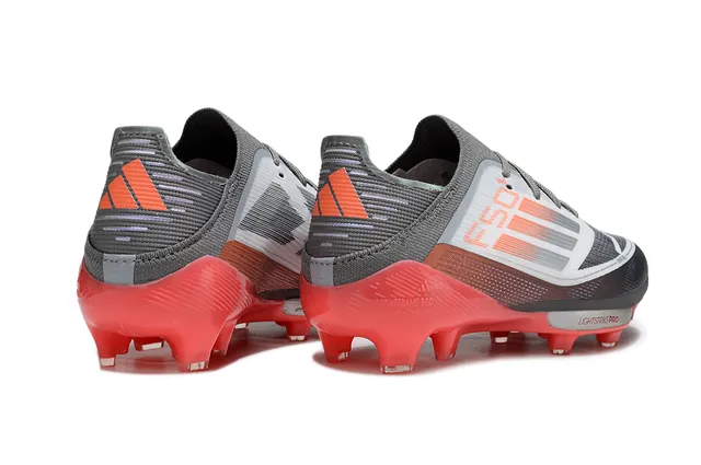 Adidas F50 Lightstrike Pro Red Gray Black Firm-Ground Soccer Shoes 8