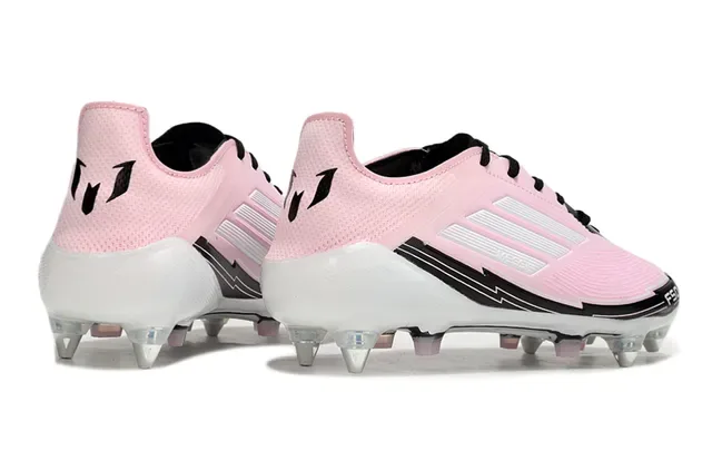Adidas F50 Messi 粉黑 室外足球鞋 5