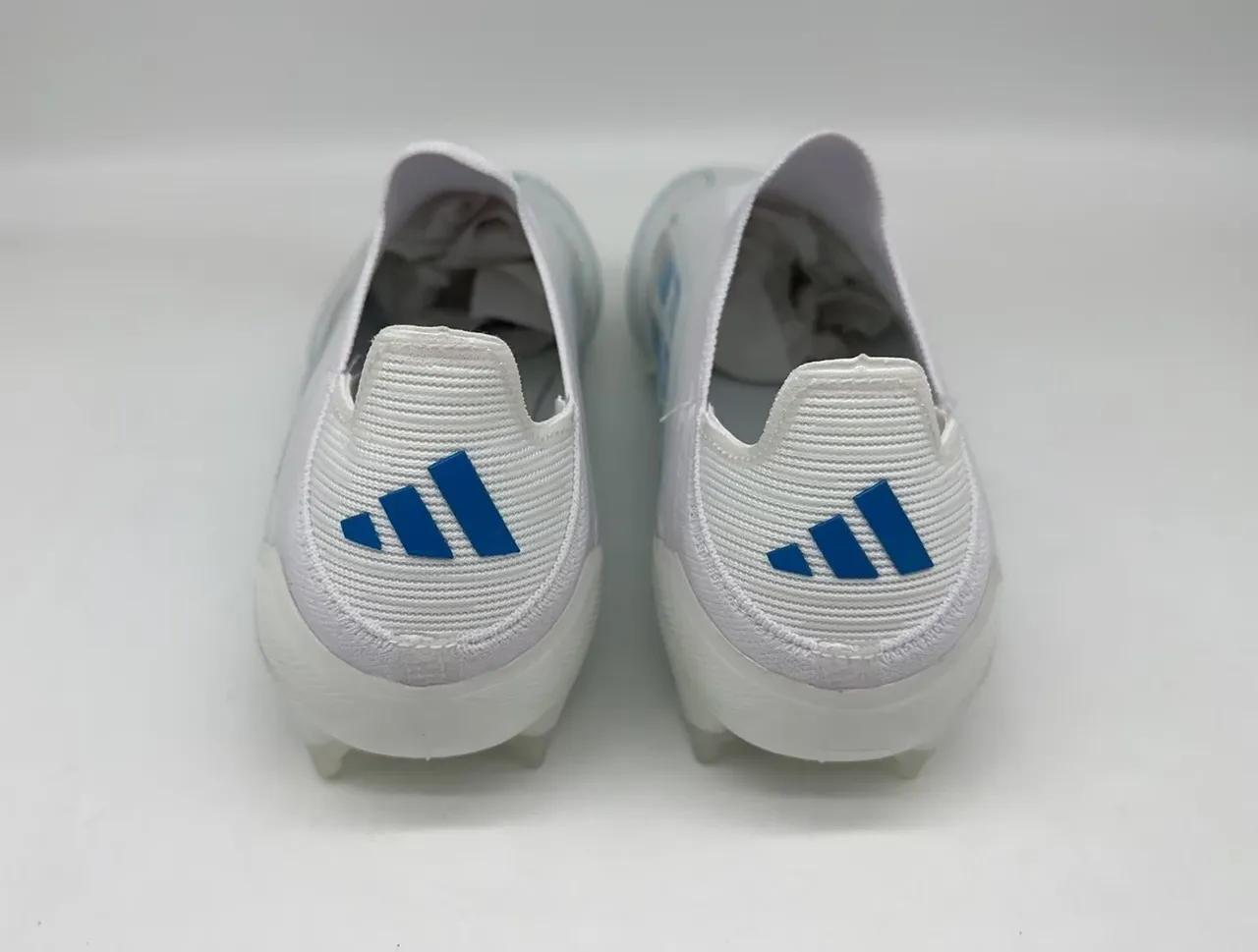 Adidas F50 Sprintweb White Blue Firm-Ground Soccer Shoes 3