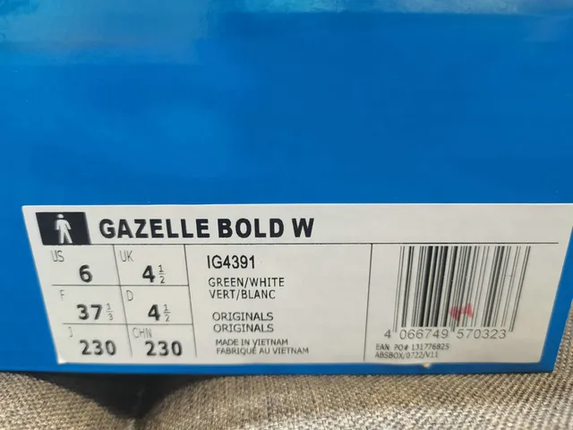 Adidas Gazelle Teal Suede and White Lifestyle Sneakers 2