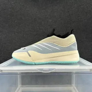 Adidas ग्रे बीज स्लिप-ऑन लेयर्ड सिंथेटिक-मेश लाइफस्टाइल स्नीकर