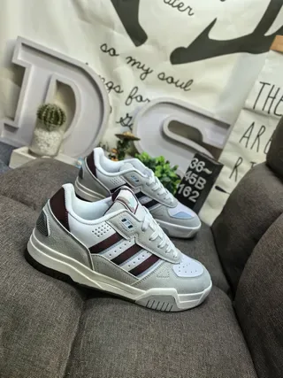 Adidas Tênis Lifestyle Cinza Preto Low-Top Camadas Sobrepostas 9
