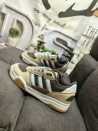 Adidas Tênis Lifestyle Cinza Preto Low-Top Camadas Sobrepostas 17
