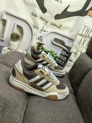 Adidas Tênis Lifestyle Cinza Preto Low-Top Camadas Sobrepostas 19