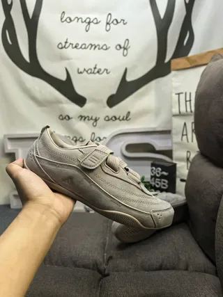 Adidas Gray Velcro Strap Suede Sneakers 5