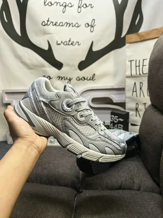 Adidas Gray White Midsole Mesh And Synthetic Overlay Chunky Sneakers 5