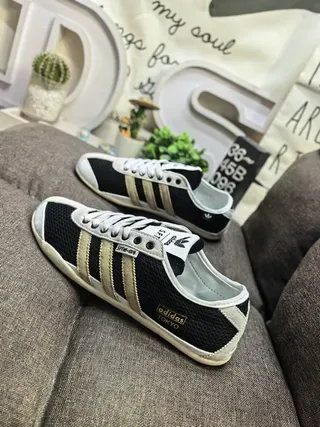 Adidas Gray Yellow Low-Top Ribbed Synthetic Upper Lifestyle Sneakers 7