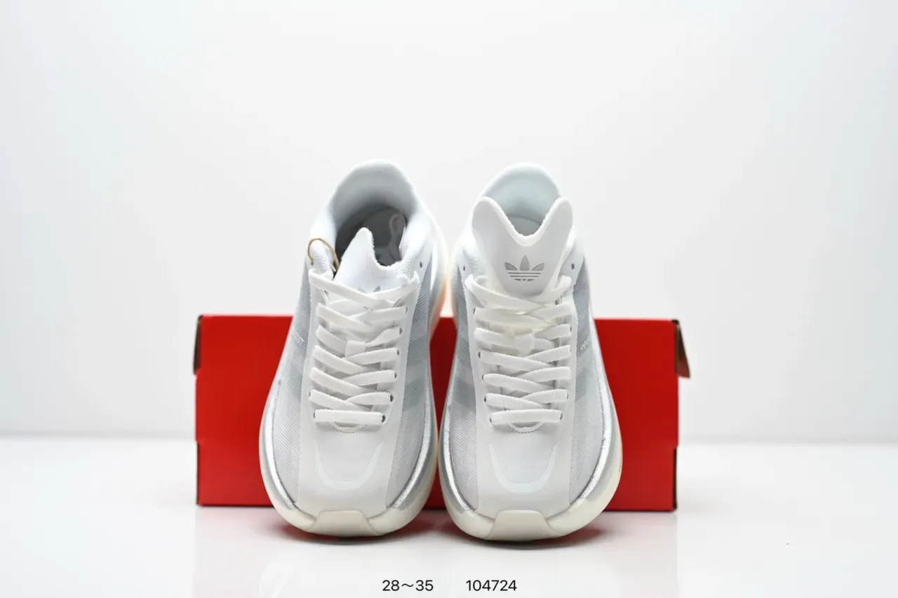 Adidas Hyperboost White Gray Lifestyle Sneakers 18