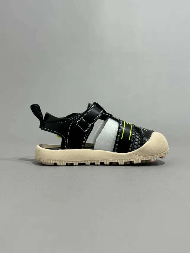 Adidas Enfants Vert Olive et Beige Sandales Casuales 9