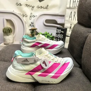Adidas Lightstrike Pro White Pink Mint Running Shoes