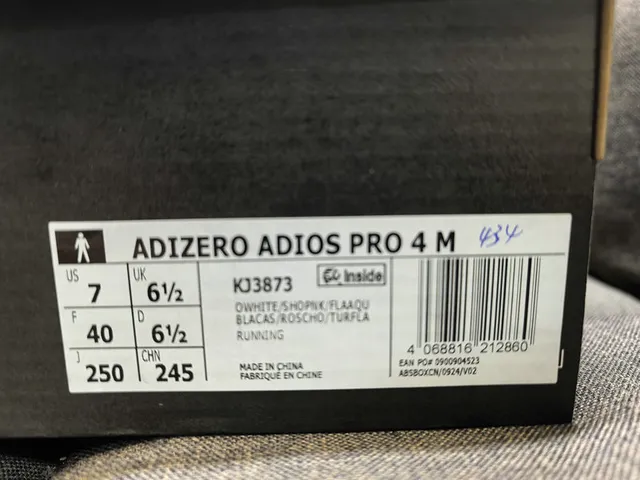 Adidas Lightstrike Pro White Pink Mint Running Shoes 2