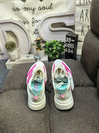 Adidas Lightstrike Pro White Pink Mint Running Shoes 8