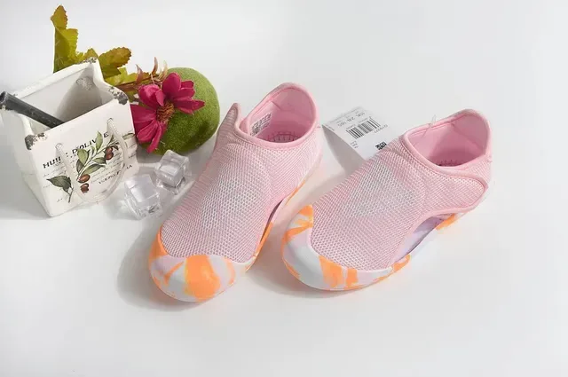 Adidas Orange Mesh Slip-On Lifestyle Sneakers 9