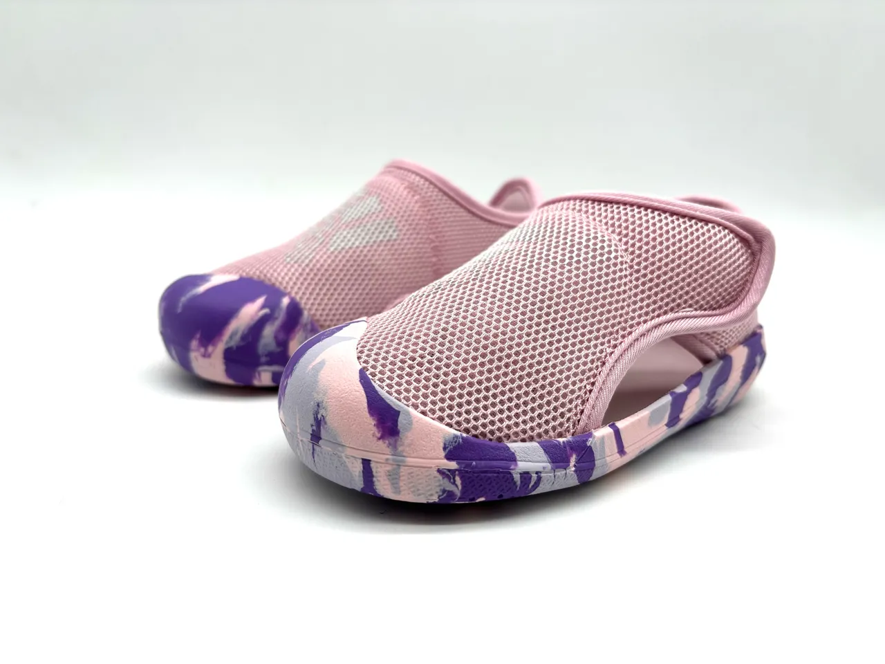Adidas Pink Orange Slip-On Mesh Upper Casual Shoes 15