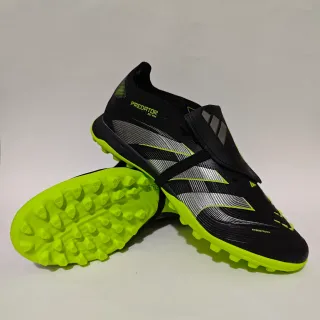 Adidas Predator HybridTouch Negro Lima Verde Botines para Césped Artificial