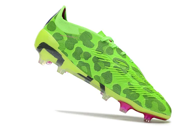 Adidas Predator Neon Lime Green Magenta Purple Firm-Ground Soccer Shoes 2
