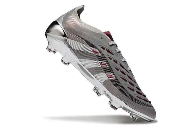 Adidas Predator Argent Rose Métallique Iridiscent Accent Terrain Ferme Chaussures de football 2
