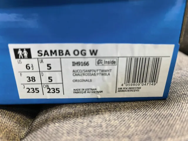 Adidas Samba Black and Beige Lifestyle Sneakers 2