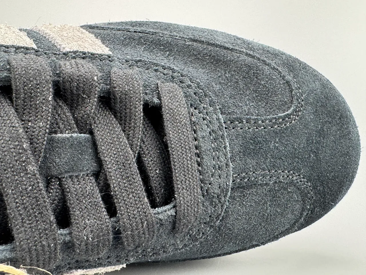 Adidas Samba Black and Gray Suede Lifestyle Sneakers 6