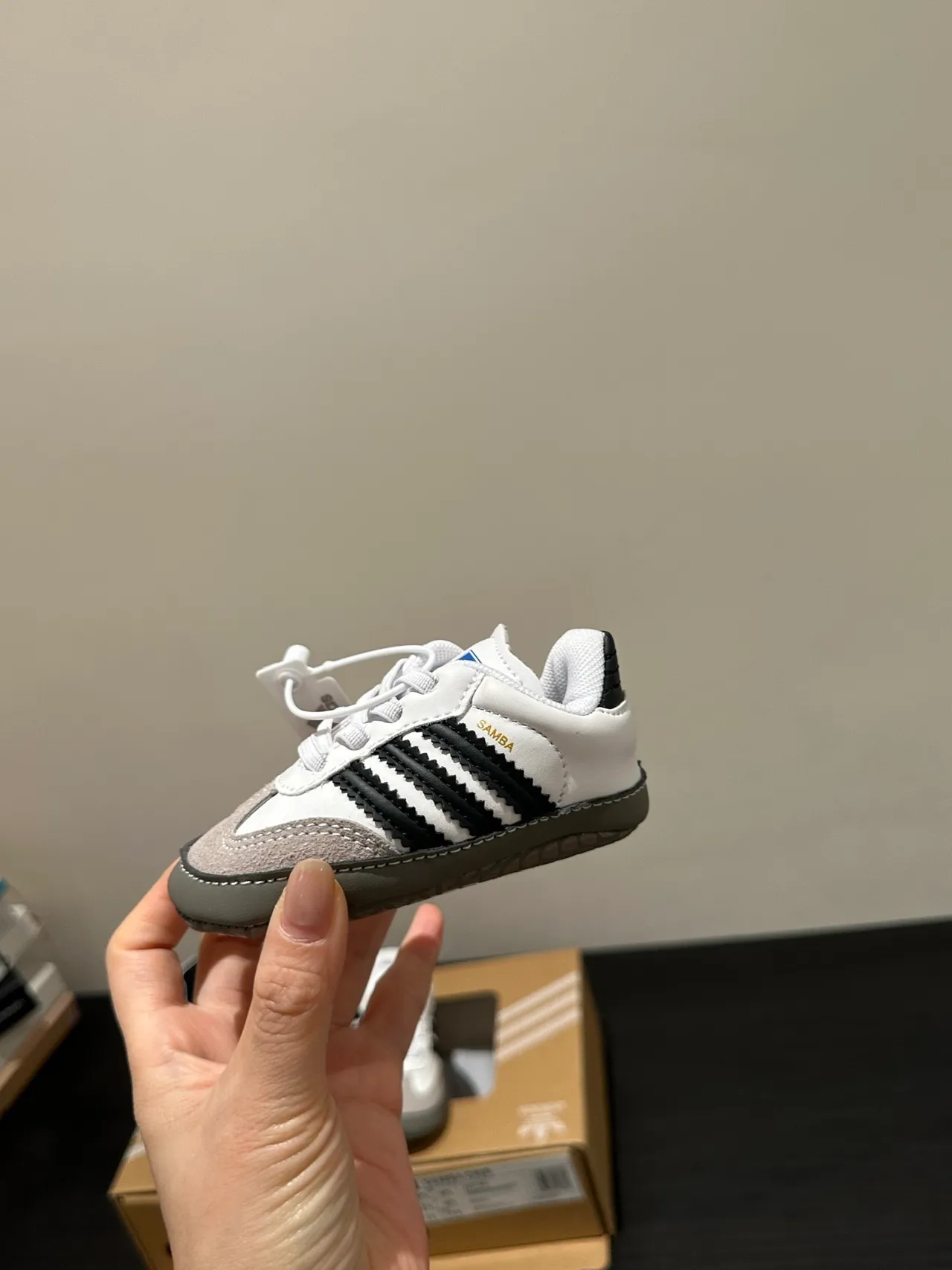 Adidas Samba Black Gray Low-Top Suede-and-Textile Upper Lifestyle Sneakers 8