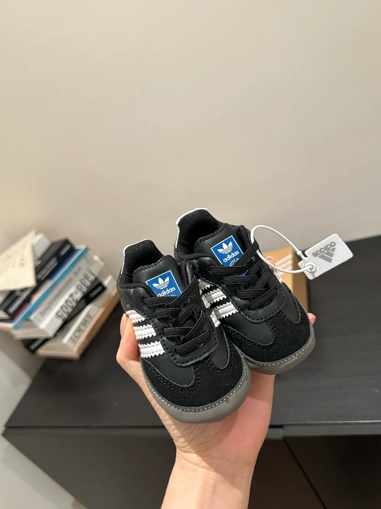 Adidas Samba Black Gray Low-Top Suede-and-Textile Upper Lifestyle Sneakers 17