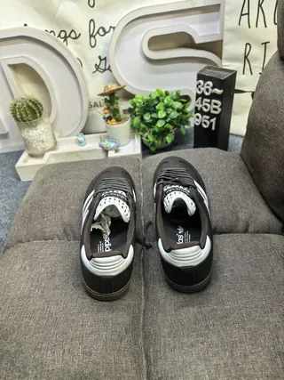 Adidas Samba Brown and White Lifestyle Sneakers 8