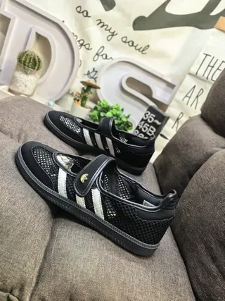Adidas Samba Classic Black and Cream Lifestyle Sneakers 7