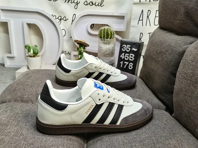Adidas Samba Green and White Lifestyle Sneakers 21