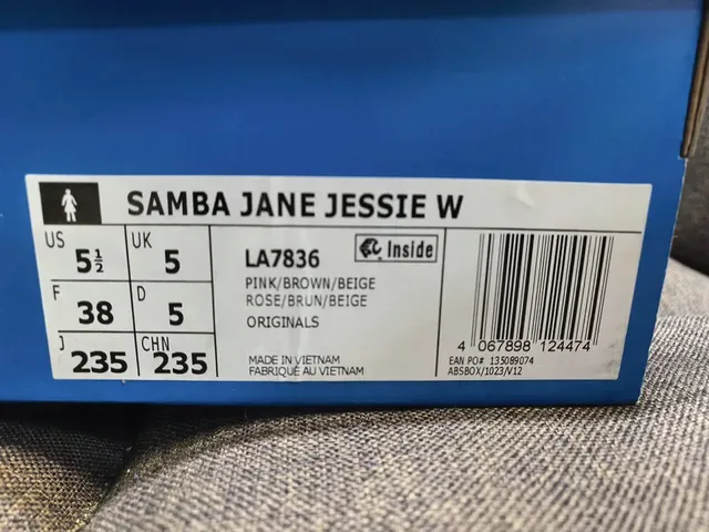 Adidas Samba OG Beige Woven Lifestyle Sneakers 2