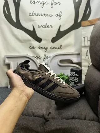 Adidas Samba Olive Brown Suede Lifestyle Sneakers 5