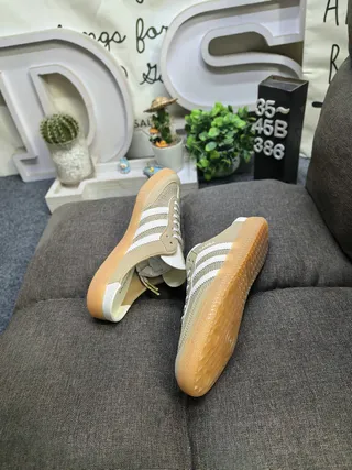 Adidas Samba أحذية ليفر بيج مفتوحة الظهر مربوطة بالأربطة 6