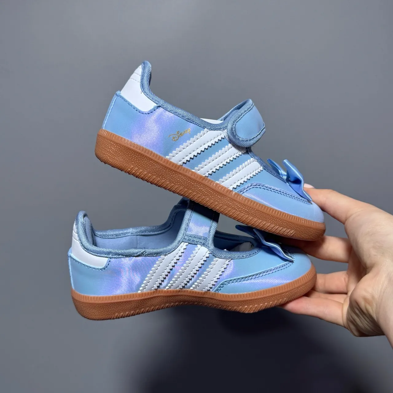 Adidas Samba Chaussures Mary Jane Rose Blanc Sans Lacets Velcro Strap 20