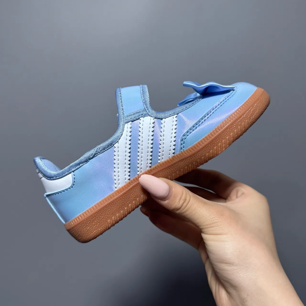 Adidas Samba Chaussures Mary Jane Rose Blanc Sans Lacets Velcro Strap 23