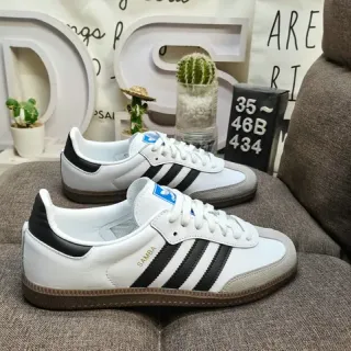 Adidas Samba White Black Gum Lifestyle Sneakers