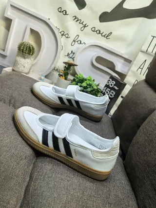 Adidas Samba White Black Gum Lifestyle Sneakers 7