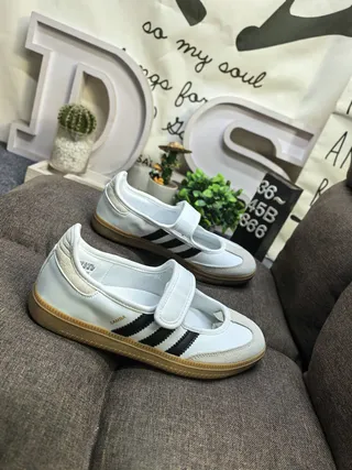 Adidas Samba White Black Gum Lifestyle Sneakers 9